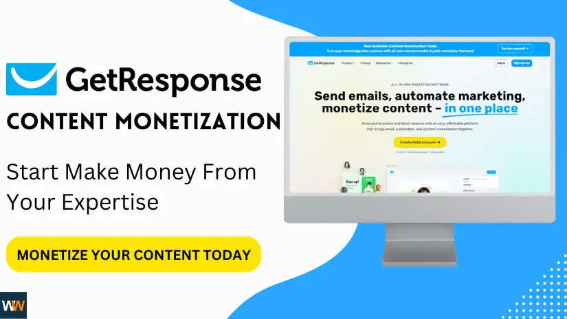 GetResponse Content Monetization